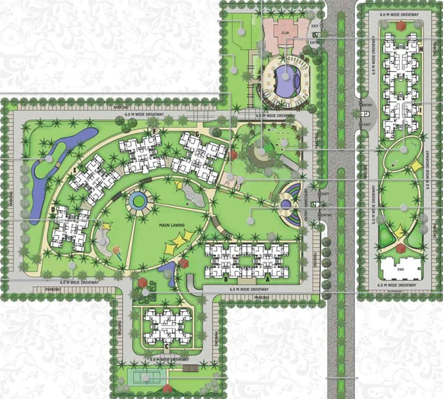 Master Plan of Shree Vardhman Victoria in Sohna Road, Gurgaon - Image 69791