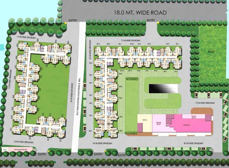 Master Plan of Migsun Roof in Raj Nagar Extension, Ghaziabad - Image 2456