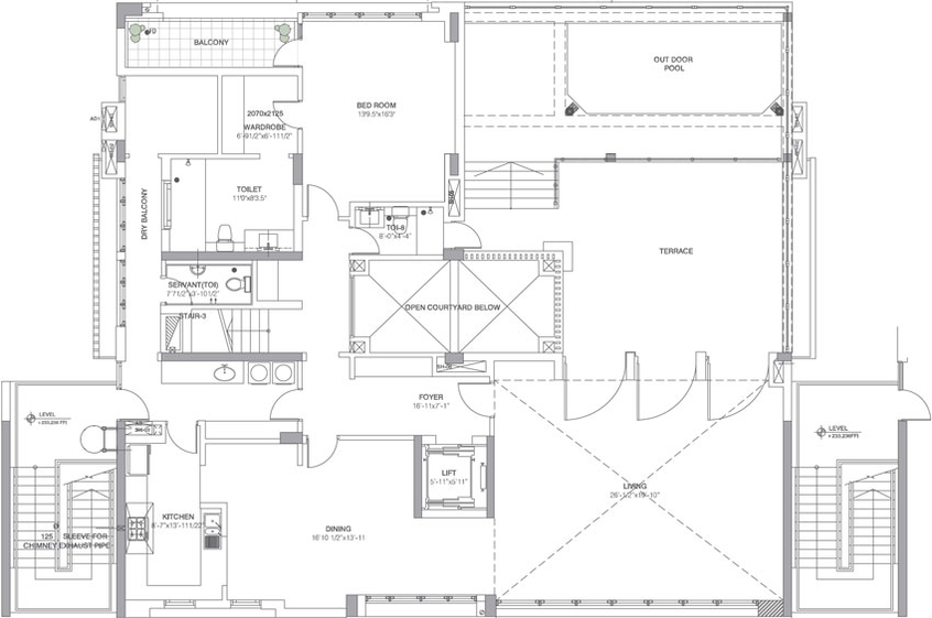 Floor Plan of Tata Primanti in Sector 72, Gurgaon - Image 48867
