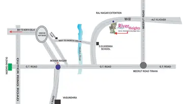 Location of Landcraft River Heights - Image 7682