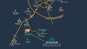 Location of Raheja Ayana - Image 2613