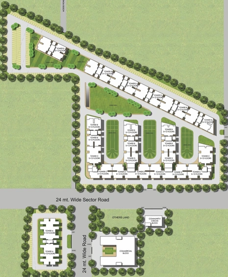 Master Plan of Krishna Housing Scheme in Sohna Road, Gurgaon - Image 2628