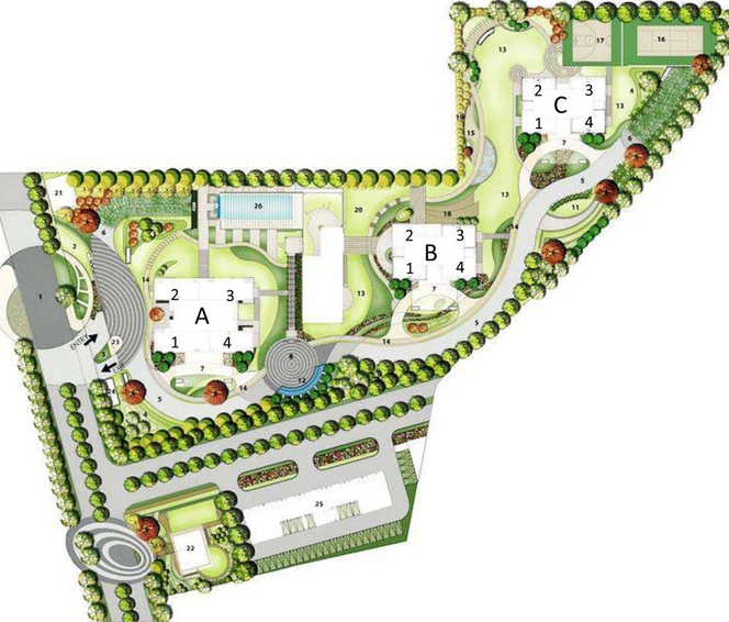 Master Plan of Emaar Digi Homes in Golf Course Extension, Gurgaon - Image 2638