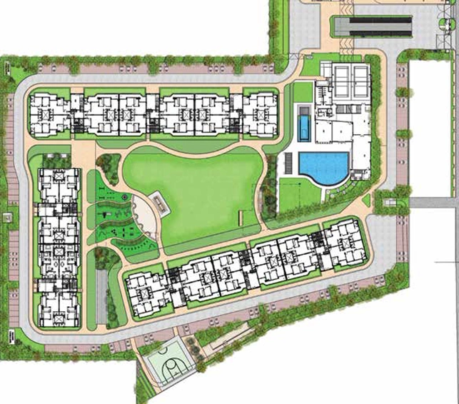 Master Plan of Ashiana Anmol in Sohna Road, Gurgaon - Image 2649