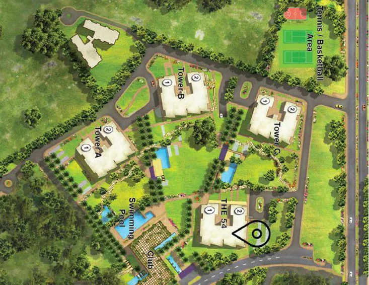 Master Plan of Pioneer Araya in Sector 62, Gurgaon - Image 2700