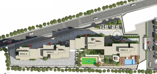 Master Plan of Godrej Tranquil in Kandivali East, Mumbai - Image 13705
