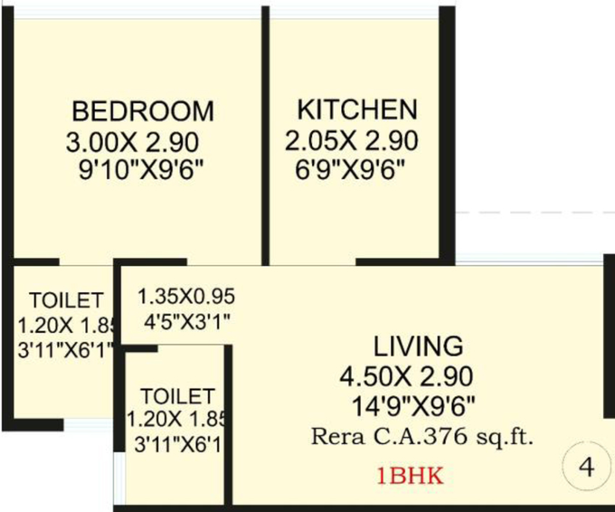 1 BHK Flat in Safal Golf Residences in Chembur East, Mumbai - Image 489718