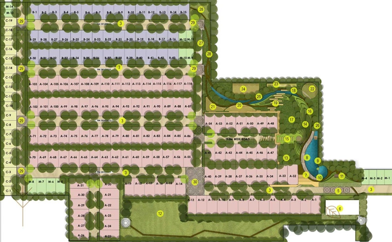Master Plan of Signature City 79B in Sector 79, Gurgaon - Image 84656