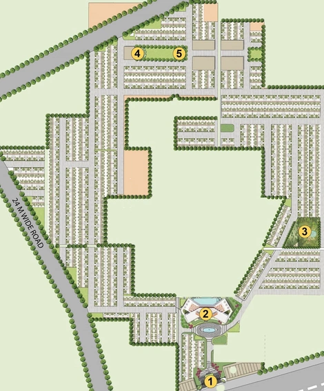 Master Plan of M3M Soulitude in Sector 89, Gurgaon - Image 3188
