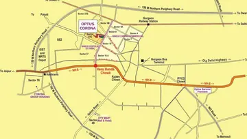 Location of Corona Optus - Image 49364