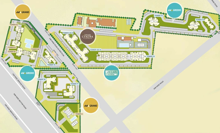 Master Plan of ILD Greens in Sector 37C, Gurgaon - Image 3229