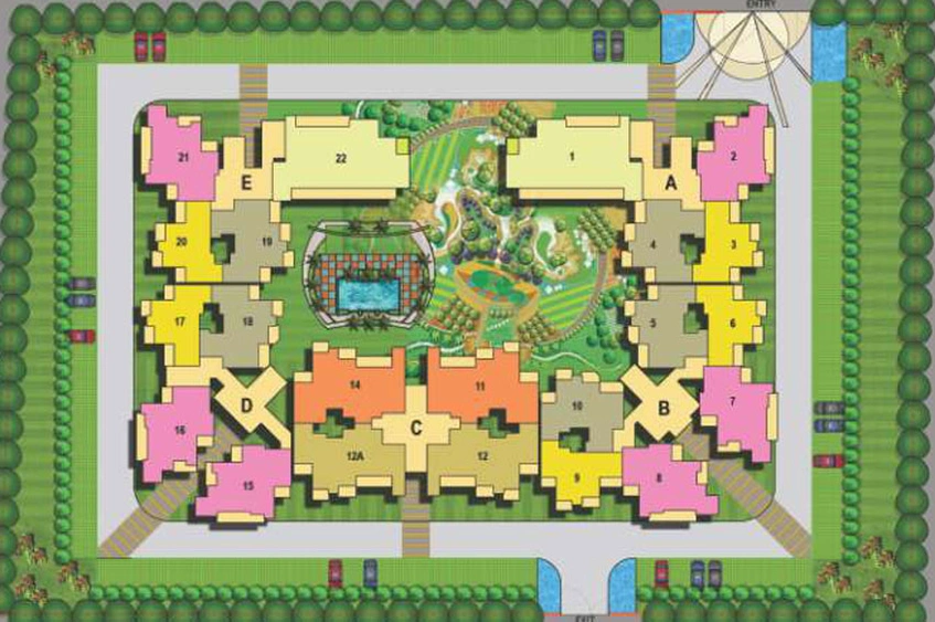 Master Plan of SG Homes in Vasundhara, Ghaziabad - Image 2484