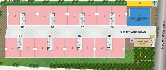 Master Plan of Uninav Eden in Raj Nagar Extension, Ghaziabad - Image 50350