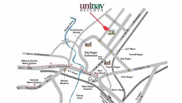 Location of Uninav Heights - Image 2490