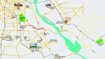 Location of Tricone Towers - Image 2405