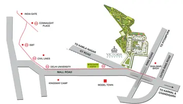 Location of M2K Victoria Gardens - Image 2377