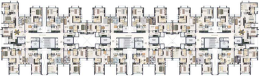 Floor Plan of Nahar Amaryllis in Chandivali, Mumbai - Image 12551
