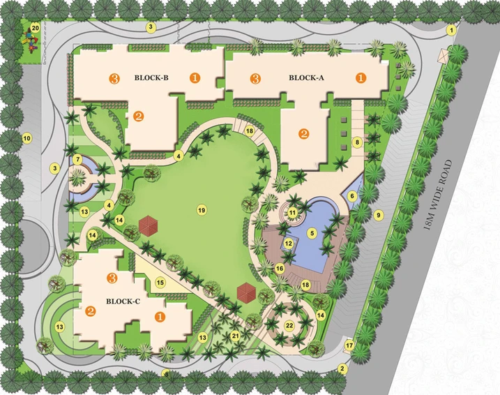 Master Plan of Maxheights Aravali One in Surajkund, Faridabad - Image 49327