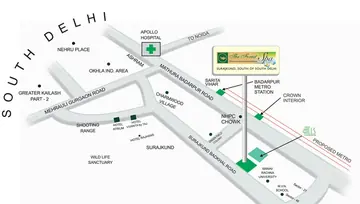 Location of Omaxe The Forest Spa - Image 49333