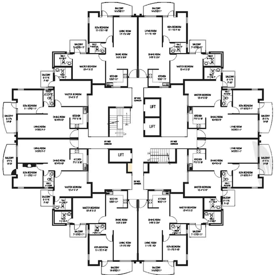 Master Plan of RPS Savana in Sector 88, Faridabad - Image 49343