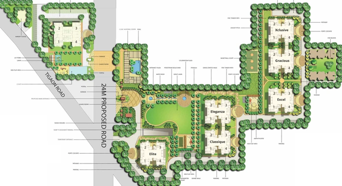 Master Plan of SPR Imperial Signature in Sector 82, Faridabad - Image 2521