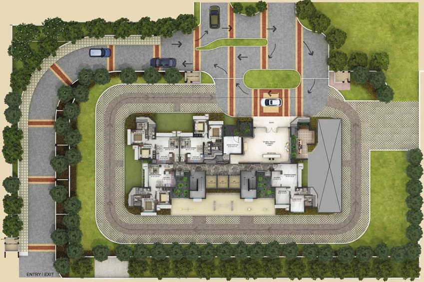 Master Plan of Nahar Olivia in Chandivali, Mumbai - Image 12536