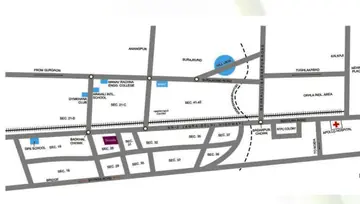 Location of Tarang Orchid - Image 49514