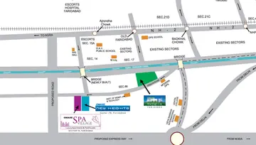Location of Omaxe Spa Village - Image 2918