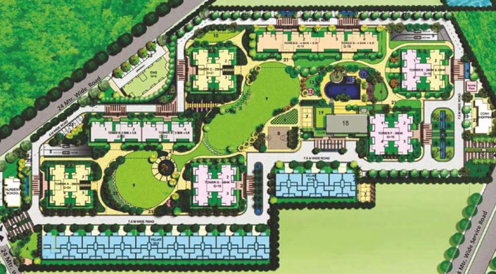 Master Plan of Assotech Blith in Sector 99A, Gurgaon - Image 3348