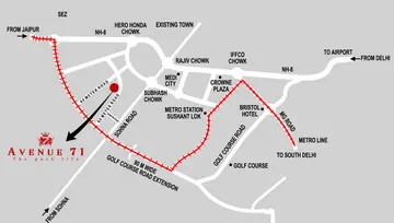 Location of CHD Avenue 71 - Image 3359