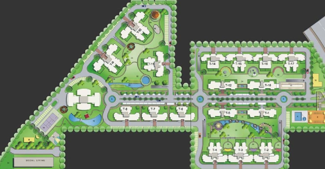 Master Plan of CHD Avenue 71 in Sector 71, Gurgaon - Image 3360