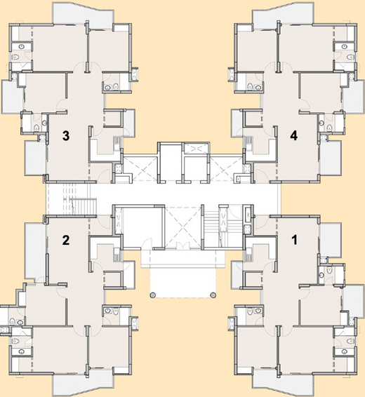 Floor Plan of SLF Indraprastha in Sector 30, Faridabad - Image 75084