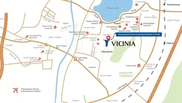 Location of Shapoorji Vicinia - Image 12682