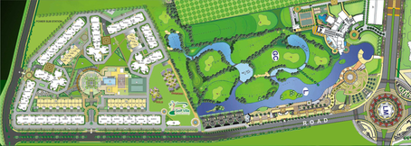 Master Plan of Arocon Golf Ville in Crossings Republik, Ghaziabad - Image 2825