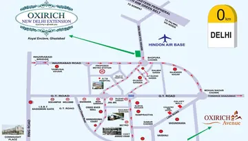 Location of Oxirich New Delhi Extension - Image 2843