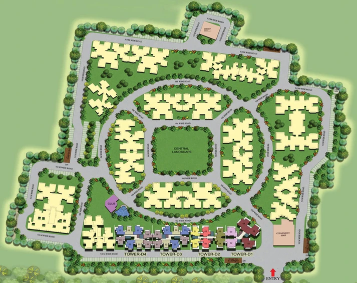 Master Plan of Divyansh Onyx in NH 24, Ghaziabad - Image 91555