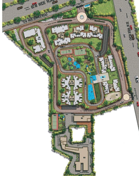 Master Plan of Pareena Micasa in Sector 68, Gurgaon - Image 8358