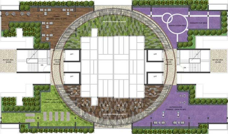 Master Plan of Shapoorji Pallonji BKC 28 in Bandra East, Mumbai - Image 12842