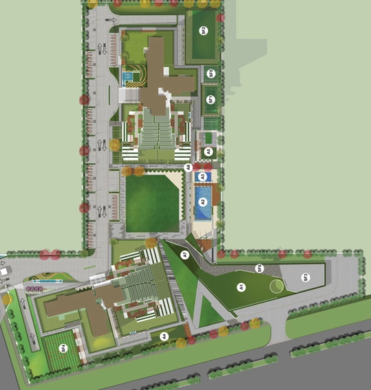 Master Plan of Saan Verdante in Sector 95, Gurgaon - Image 8371