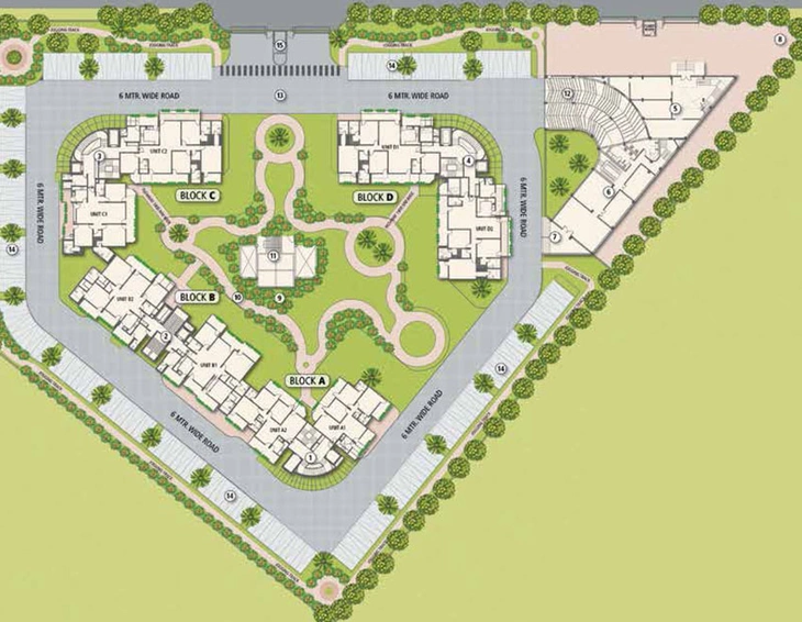 Master Plan of SBTL Caladium in Sector 109, Gurgaon - Image 49750