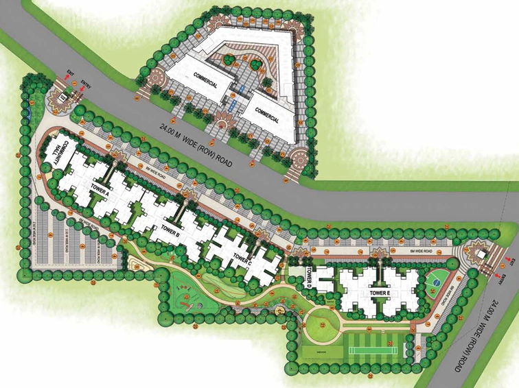 Master Plan of Signature Golf Greens in Sector 79, Gurgaon - Image 3084