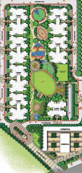 Master Plan of Signature Orchard Avenue 2 in Sector 93, Gurgaon - Image 3072