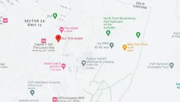 Location of DLF Siris Estate - Image 3044