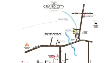 Location of Grand Paeonia - Prateek Grand City - Image 50614