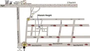 Location of Dev Hitaishi Heights - Image 2981