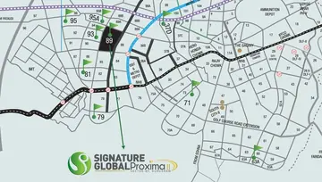 Location of Signature Global Proxima 2 - Image 49953