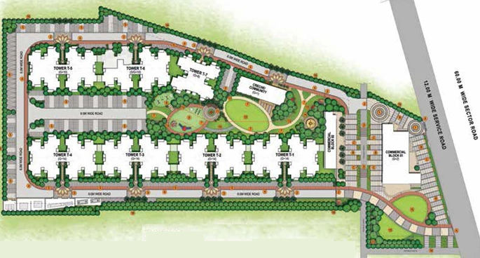 Master Plan of Signature Global Proxima 2 in Sector 89, Gurgaon - Image 49954