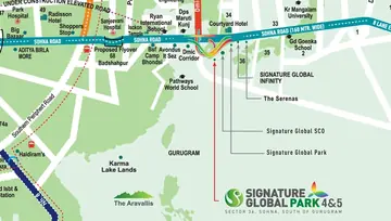 Location of Signature Global Park - Image 84667