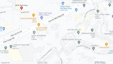 Location of BPTP Mansions Park Prime - Image 8402