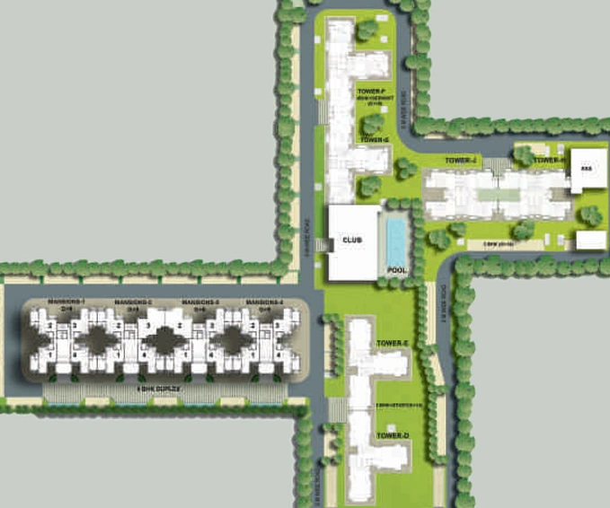 Master Plan of BPTP Mansions Park Prime in Sector 66, Gurgaon - Image 8403